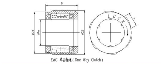 1WC EWC One Way Needle Roller Bearing 0